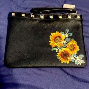 White House Black Market Sunflower Wristlet -NWT